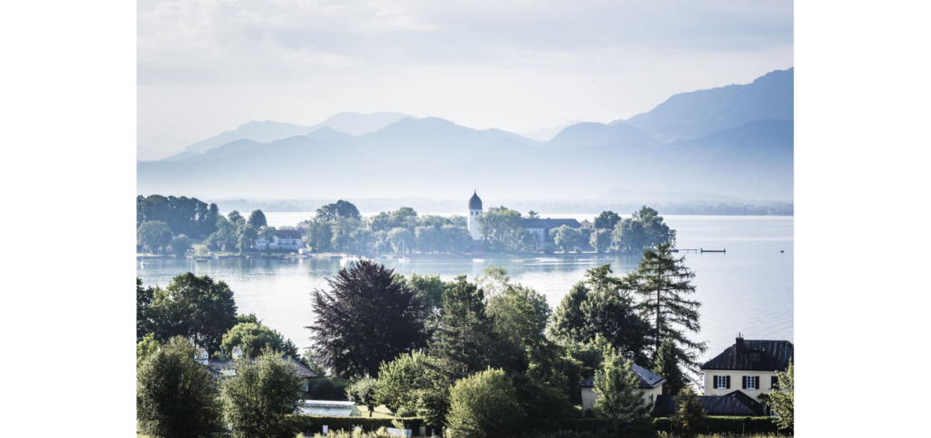 Fraueninsel Island in Lake Chiemsee