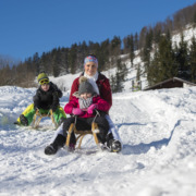 Rodeln auf der Hochplatte