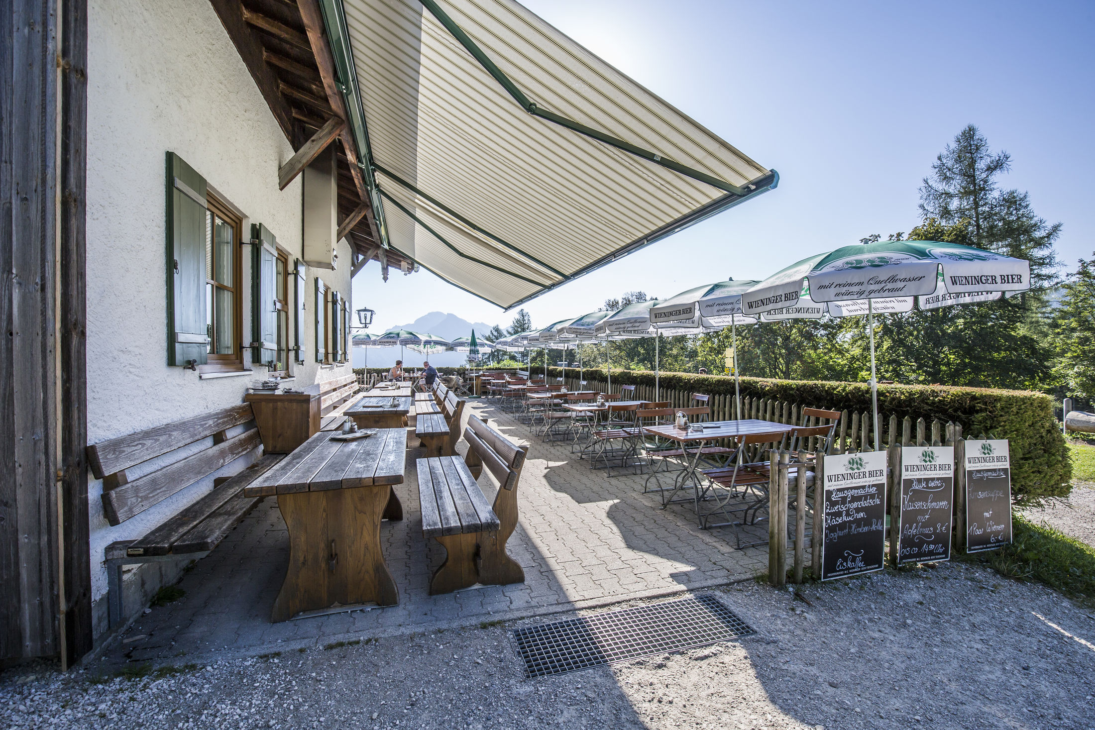 Terrasse der Staffn-Alm