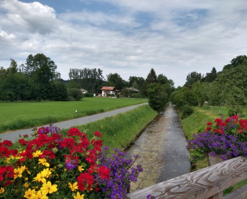 Wössner Bach - Kneipanlage in Unterwössen