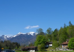 Blick zum Breitenstein und Geigelstein.