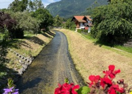 Blick auf den Wössner Bach