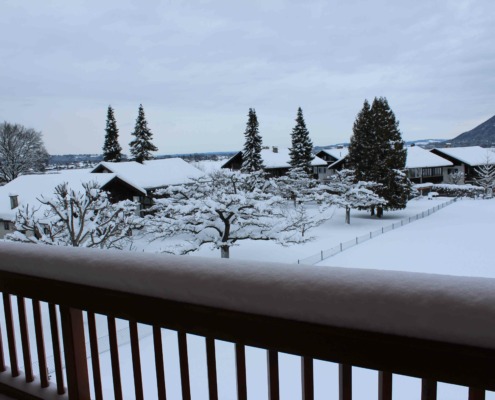 Ausblick im Winter