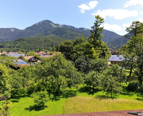 Der Panoramablick aus der Ferienwohnung