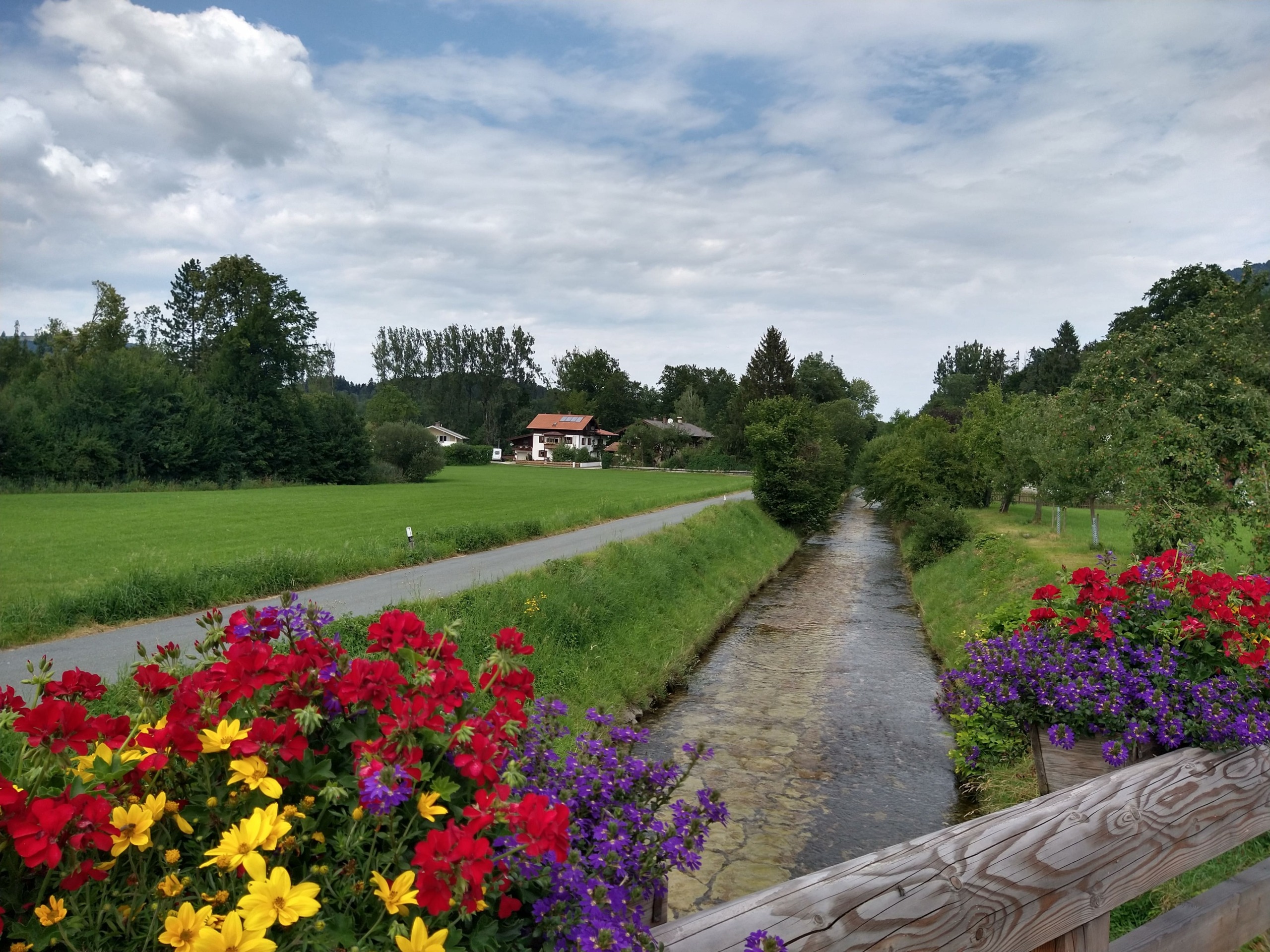 Wössner Bach - Kneipanlage in Unterwössen