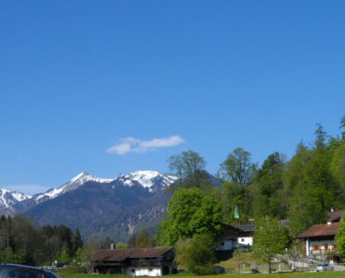 Blick zum Breitenstein und Geigelstein.