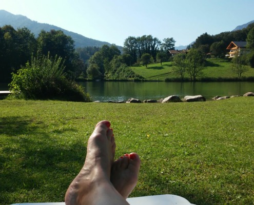 Relaxen am Wössener See