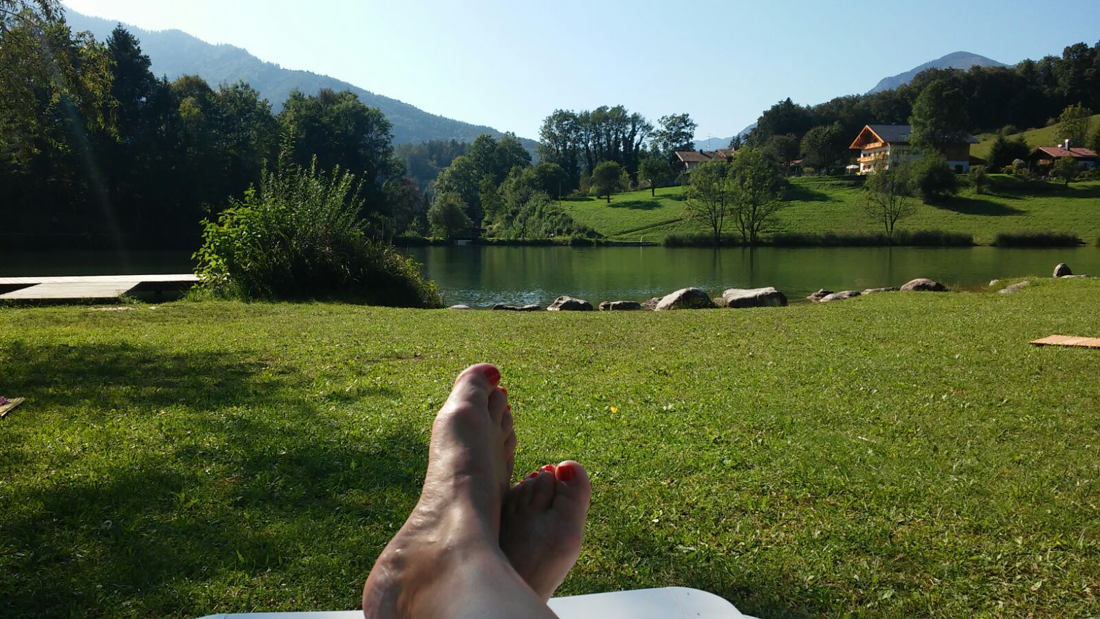 Relaxen am Wössener See