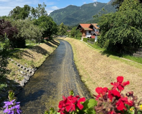 Blick auf den Wössner Bach