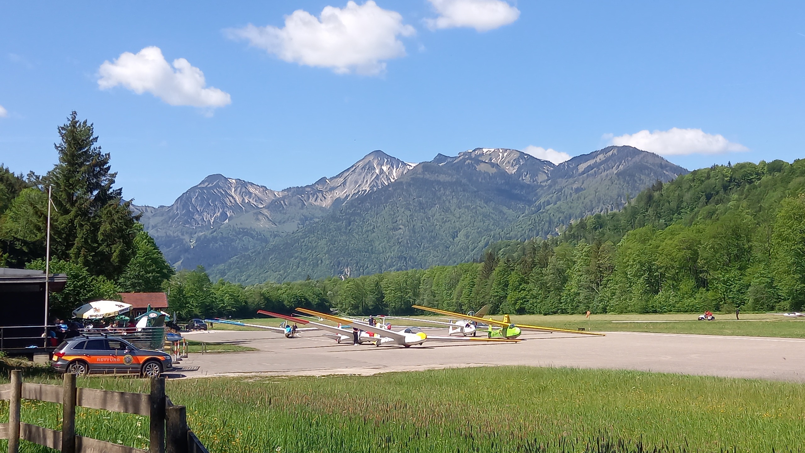 Segelflugplatz in Unterwössen