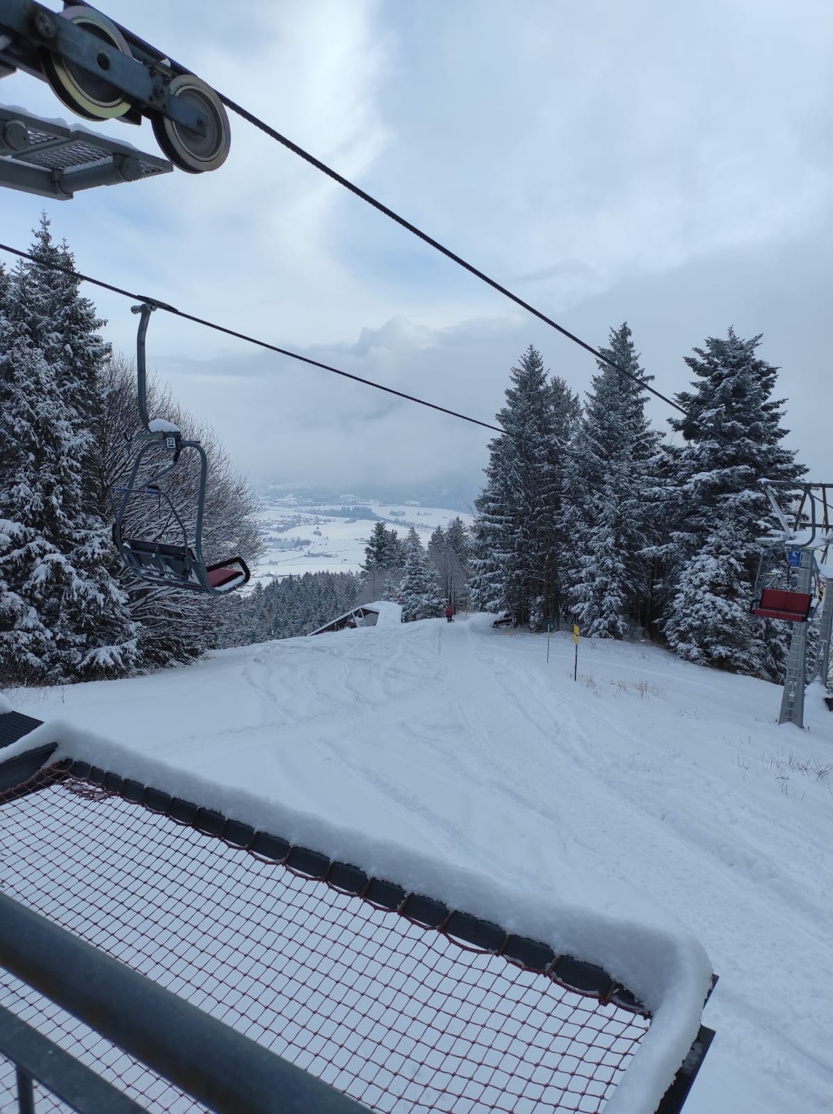 mit der Bergbahn Marquartstein