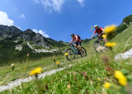 Sommer im Achental, mit dem Bike unterwegs