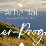 Sommerprogramm, Achental