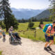 Wandern, Familie, Kinderwagen