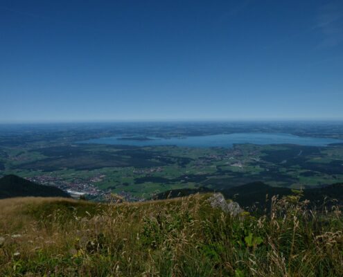 ... ein Sonnenuntergang am Chiemsee ...