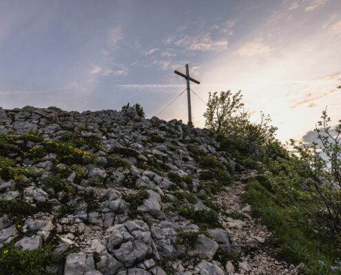 Weitlahnerkopf, Schleching im Achental