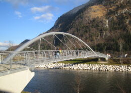 neue Fußgängerbrücke