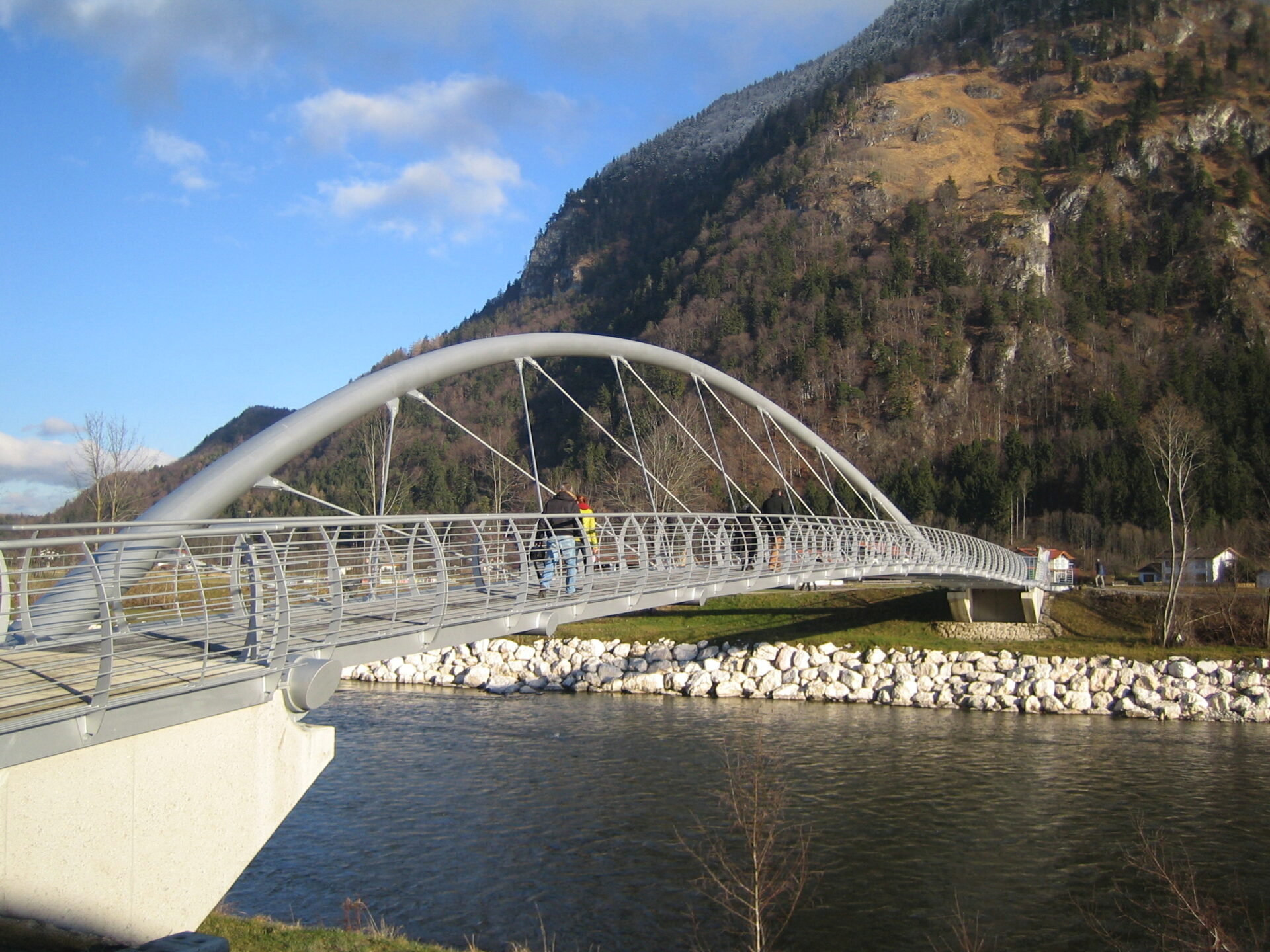 neue Fußgängerbrücke