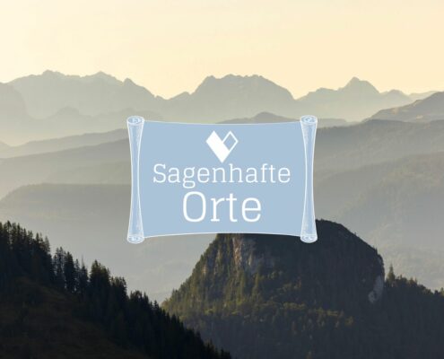 Achental, Sagenhafte Orte