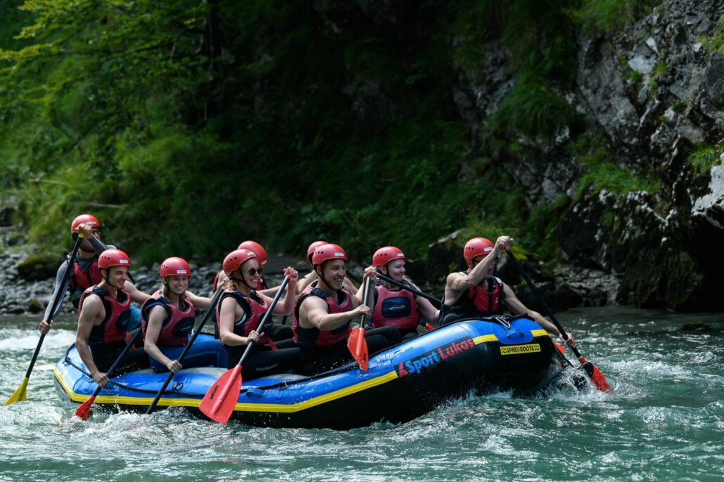 Rafting im Achental, Tiroler Ache