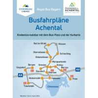Busfahrpläne Achental (Stand: April 2024)